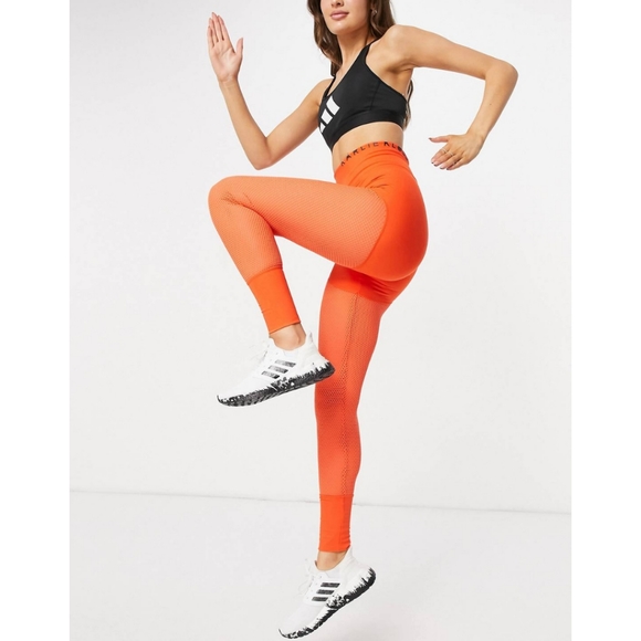 adidas Karlie Kloss Women's Mesh High-Waist Long Tights Leggings size XS - Picture 4 of 16